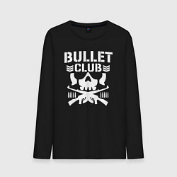 Лонгслив хлопковый мужской Bullet Club, цвет: черный