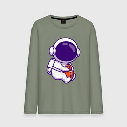 Мужской лонгслив Space football