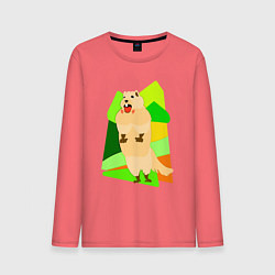 Мужской лонгслив Кричит суслик