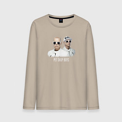 Мужской лонгслив Pet Shop Boys - A Band