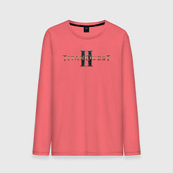 Мужской лонгслив Titan quest 2 logo