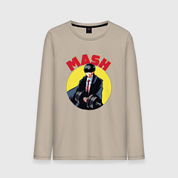 Мужской лонгслив Мэш Бёрндэд