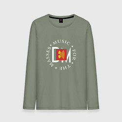 Мужской лонгслив Depeche Mode - Music for the masses logos