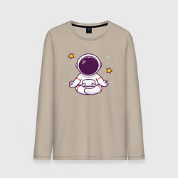Мужской лонгслив Космический релакс