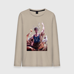 Мужской лонгслив Повесть о конце света Будда