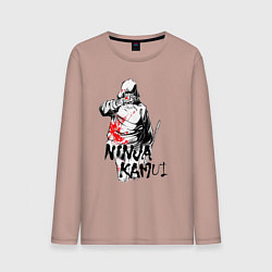 Мужской лонгслив Джо Логан Ниндзя Камуи