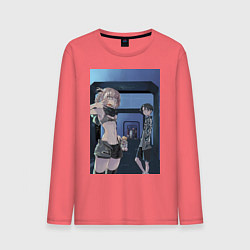 Мужской лонгслив Песнь ночных сов Ко Ямори