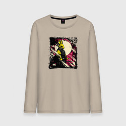 Мужской лонгслив Пушистый защитник