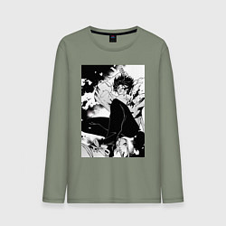 Мужской лонгслив Магическая битва Юта Оккоцу мечник