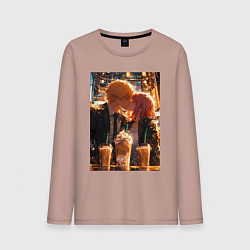 Мужской лонгслив Человек-бензопила Дэндзи Макима