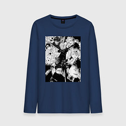 Мужской лонгслив Магическая битва Юдзи Итадори Мэгуми Фусигуро