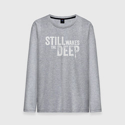 Мужской лонгслив Still wakes the deep logo
