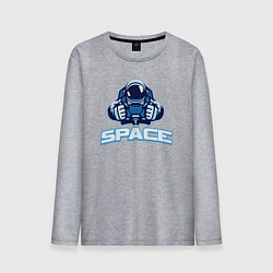 Мужской лонгслив Space man