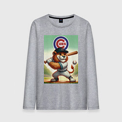 Мужской лонгслив Lion - batter Chicago cubs