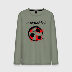 Мужской лонгслив Сборная Дании