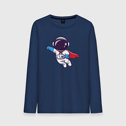Мужской лонгслив Супер космонавт