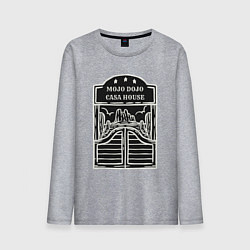 Мужской лонгслив Мачо дача хата хаус