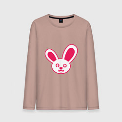Мужской лонгслив Токсичный заяц