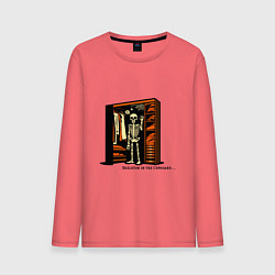 Мужской лонгслив Скелет в шкафу