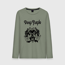 Мужской лонгслив Deep Purple - rock dog