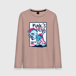 Мужской лонгслив Панки не умерли они просто устали