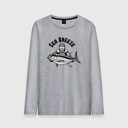 Мужской лонгслив Fish breeze