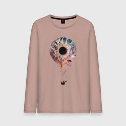 Мужской лонгслив Зрачок галактика