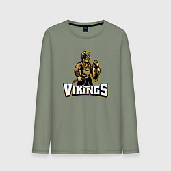 Мужской лонгслив Vikings team