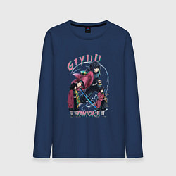 Мужской лонгслив Клинок рассекающий демонов Giyu Tomioka