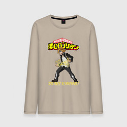 Мужской лонгслив Моя геройская академия Denki Kaminari
