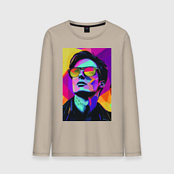 Мужской лонгслив Портрет Дурова pop art