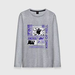 Мужской лонгслив Ван пис Зоро меченосец