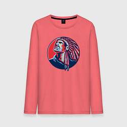 Мужской лонгслив Гордый апачи