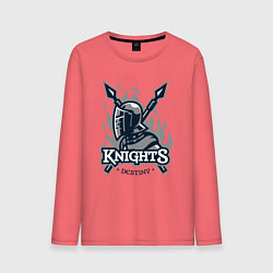Мужской лонгслив Судьба рыцаря