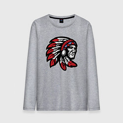 Мужской лонгслив Indian