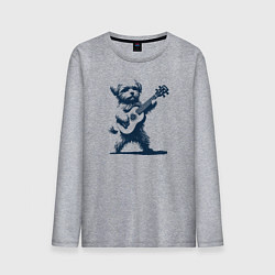 Мужской лонгслив Мальтипу с гитарой укулеле