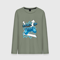 Мужской лонгслив Повышая уровень