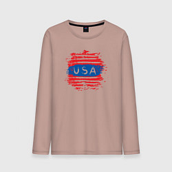 Мужской лонгслив Стиль Америки