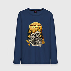 Мужской лонгслив Пара скелетов