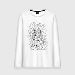 Мужской лонгслив Милая маленькая ведьма