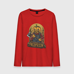 Мужской лонгслив Тыква монстр