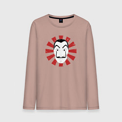 Мужской лонгслив Дали - бумажный дом