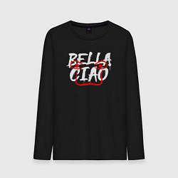 Мужской лонгслив Bella ciao face