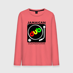 Мужской лонгслив Ямайская звуковая система