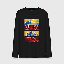 Мужской лонгслив Дэдпул и Росомаха - комикс