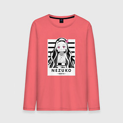 Мужской лонгслив Nezuko girl hunter one
