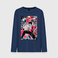 Мужской лонгслив Магическая битва Юта арт