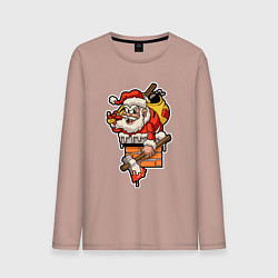 Мужской лонгслив Киллер Санта
