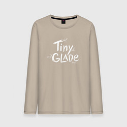 Мужской лонгслив Tiny glade logo