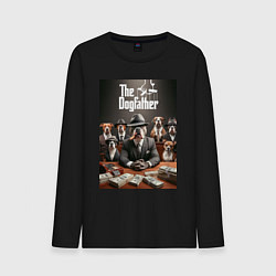 Мужской лонгслив Dog Corleone and his mafia